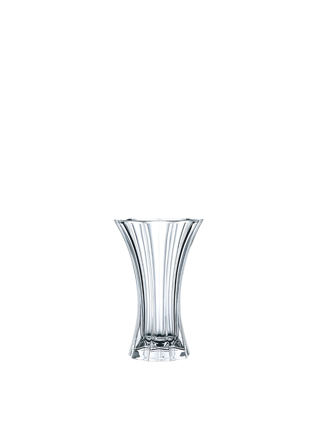 

Nachtmann Transparent Textured Glass Flower Vase
