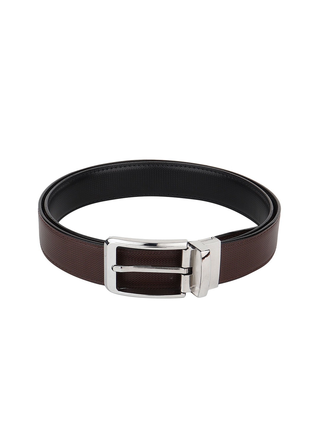 

Provogue Men Textured Reversible Formal Belt, Brown