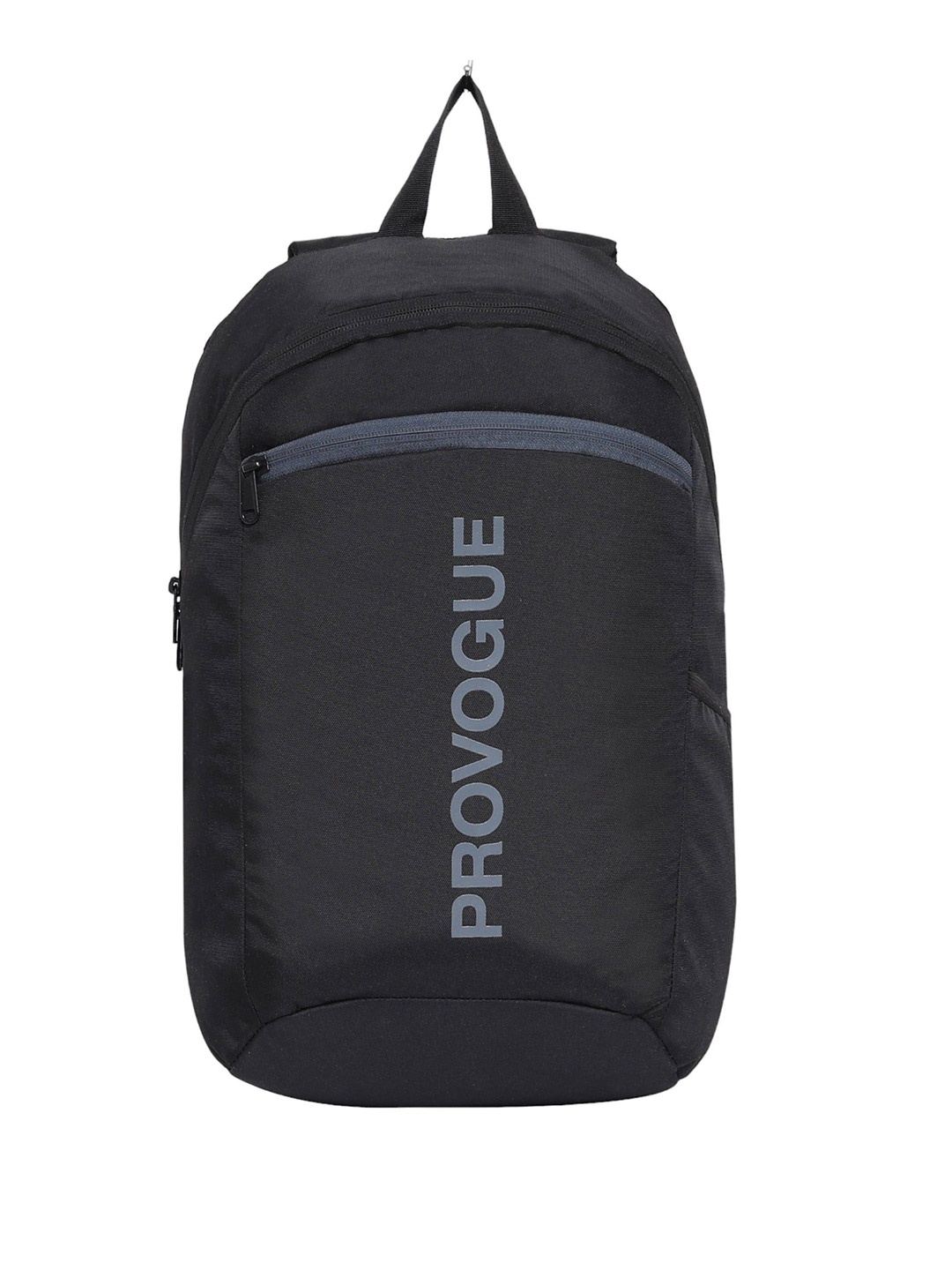 

Provogue Unisex Backpack with Compression Straps, Black