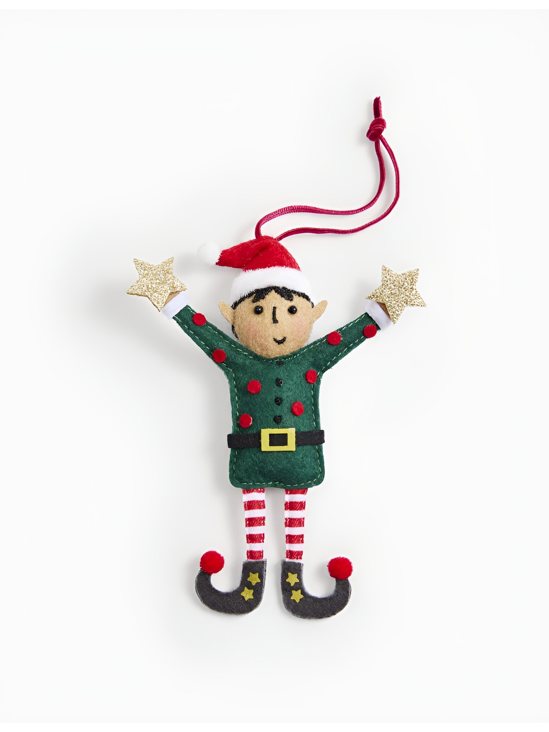 

Marks & Spencer Green and Red Elf Hanging Decoration