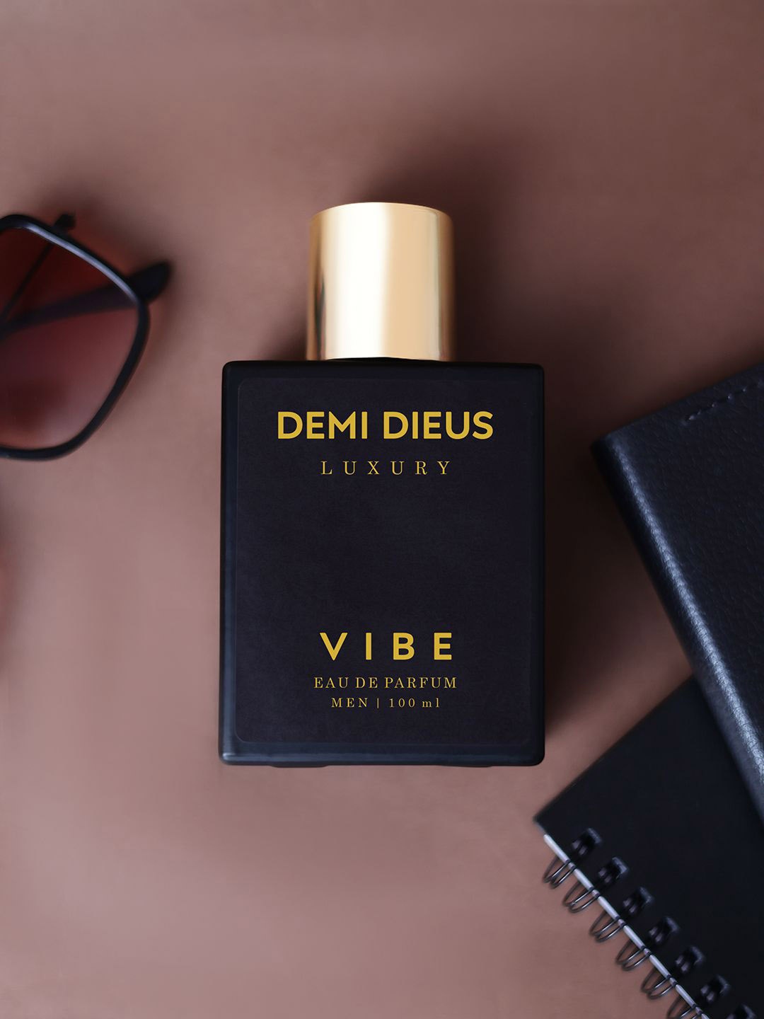 

DEMI DIEUS Vibes Men Long Lasting Eau De Parfume- 100 ml, Black