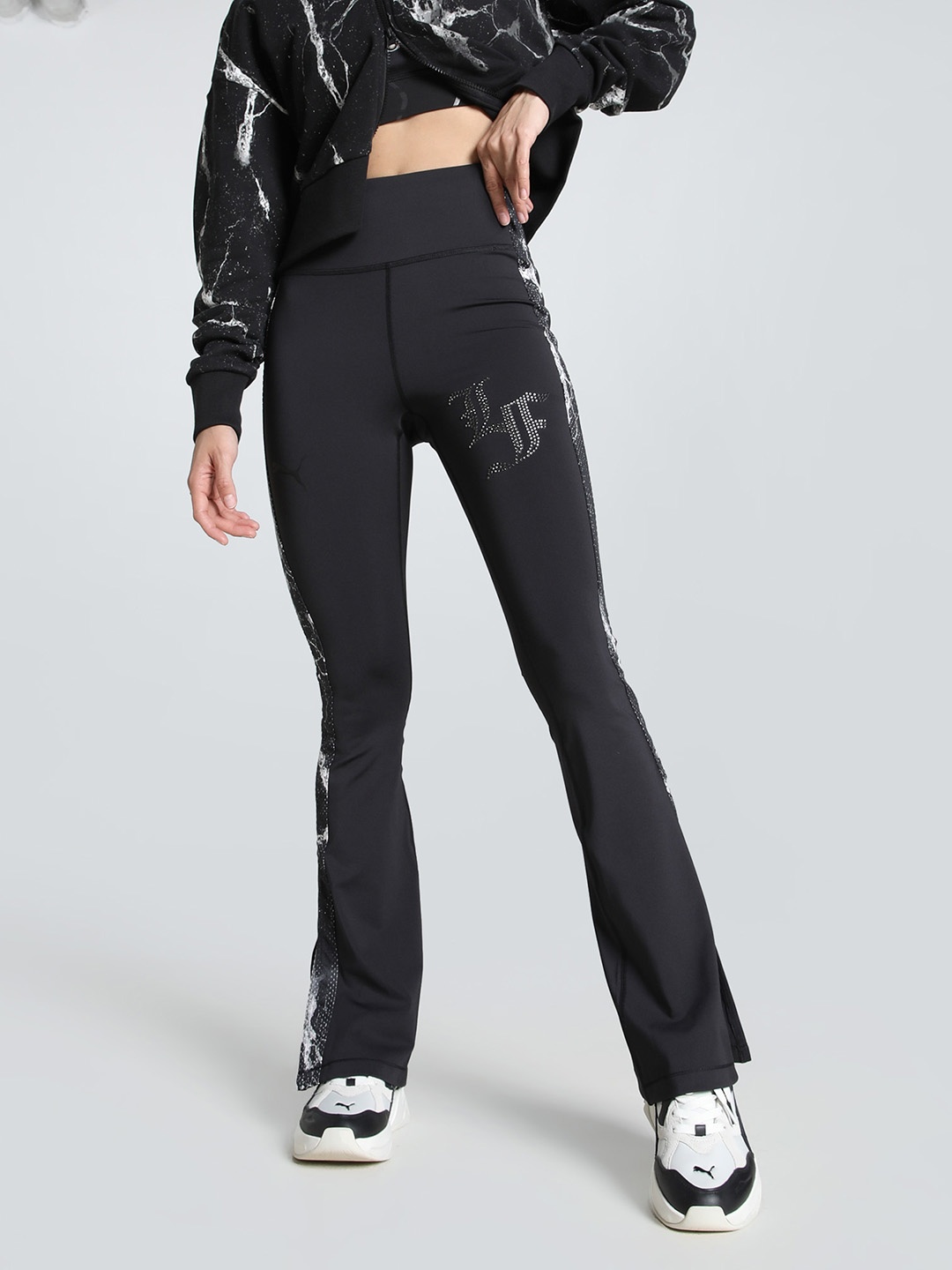 

Puma Women Lafrance W.I.C Basketball Leggings, Black