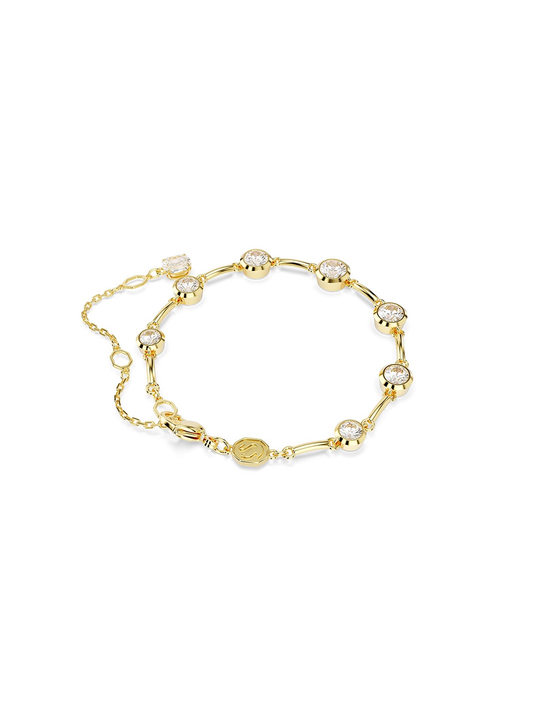 

SWAROVSKI Imber Gold-Plated Crystal Studded Space Out Bracelet