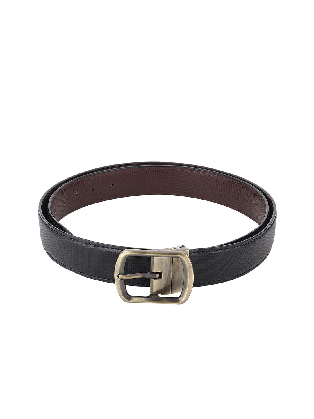 

Provogue Men Reversible Formal Belt, Black