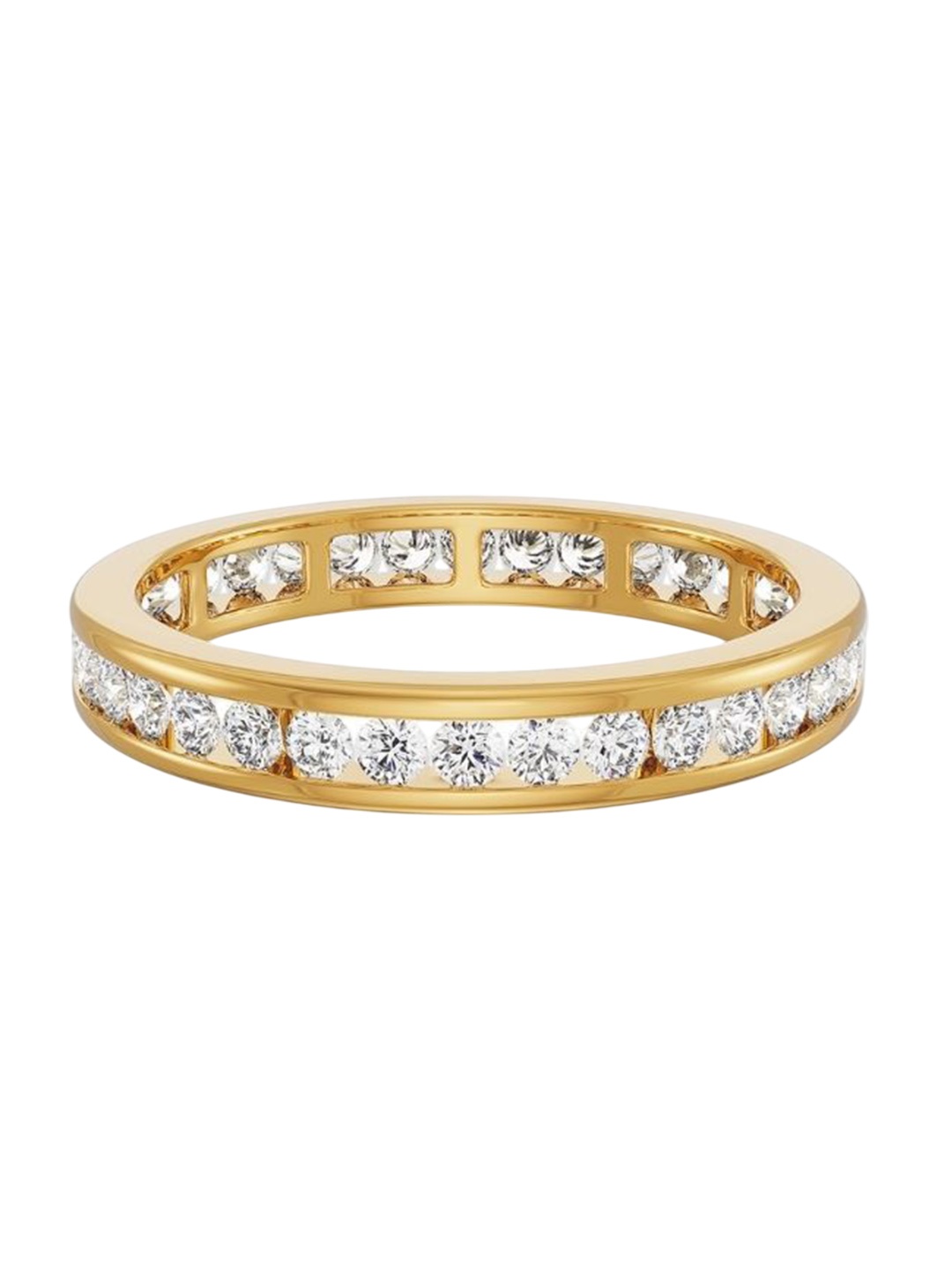 

Emori 18 KT Gold Luminous Ring Diamond -0.55 CT