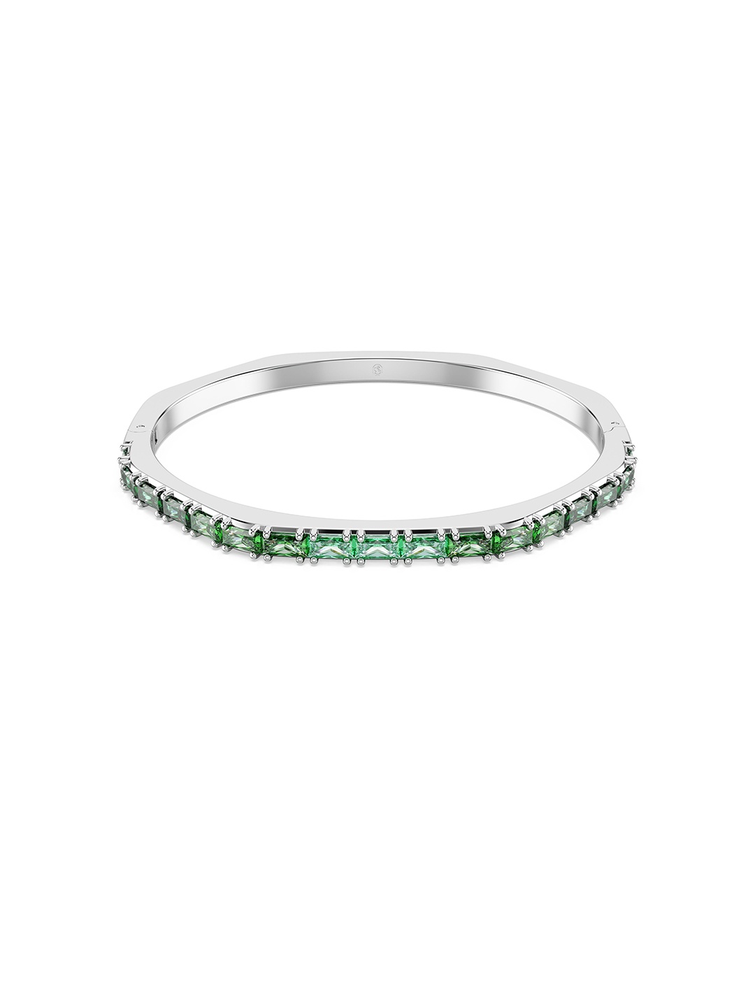 

SWAROVSKI Rhodium-Plated Crystal Stone Studded Bracelet, Silver