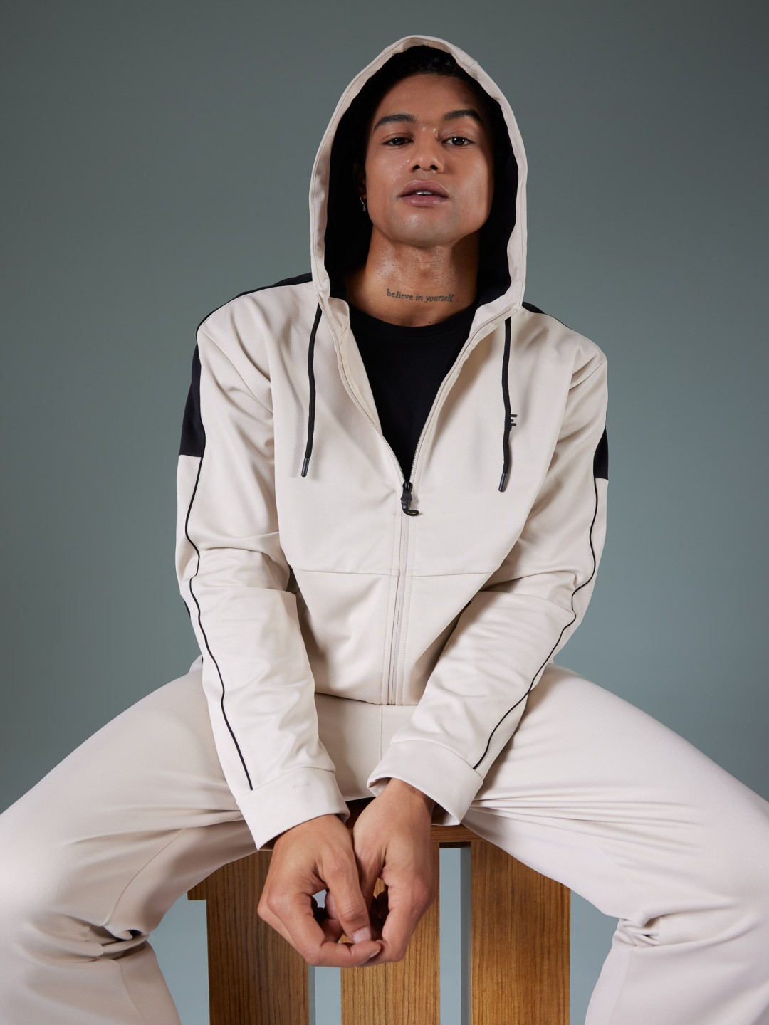 

DeFacto Hooded Front-Open Sweatshirt, White