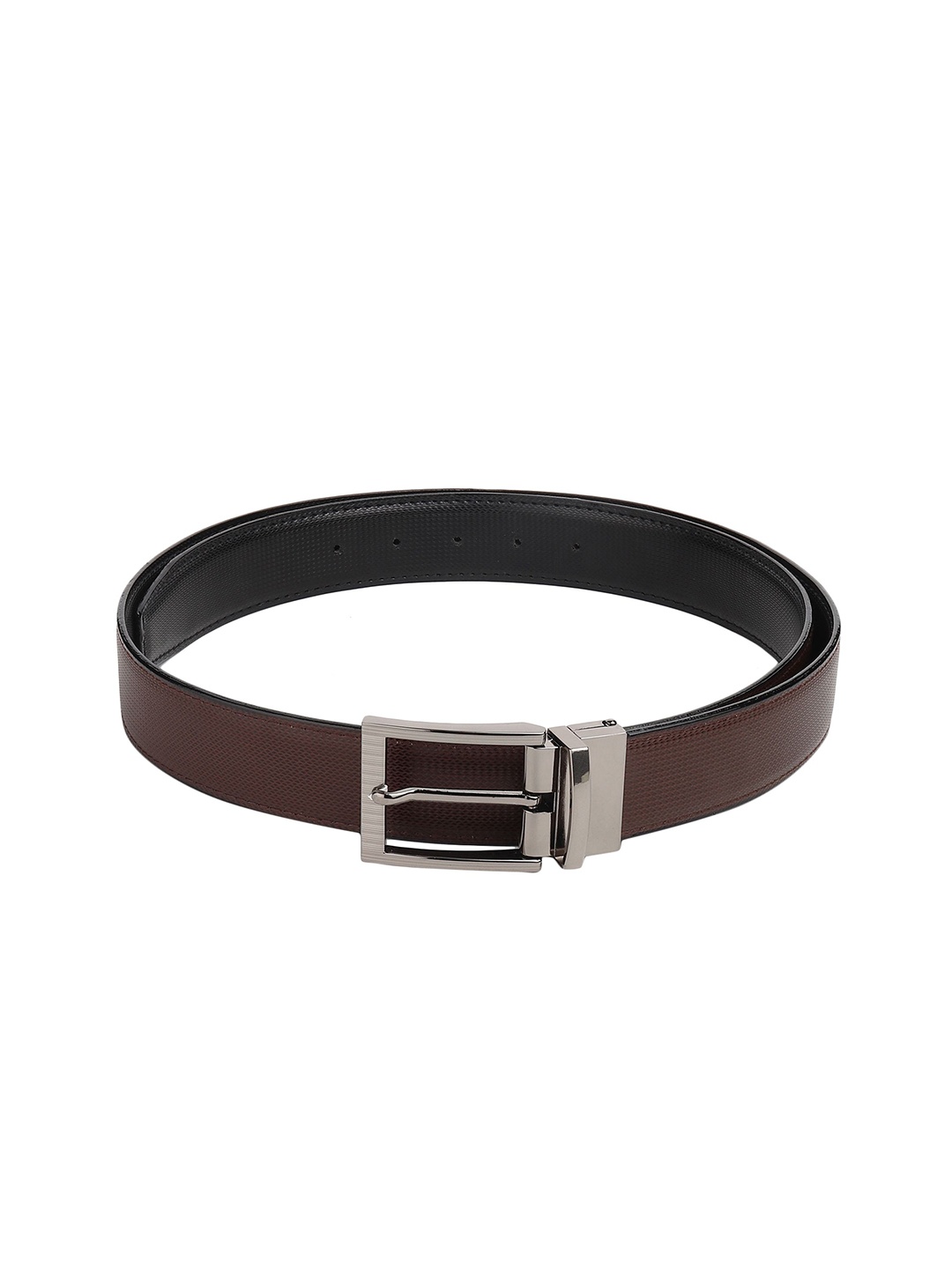 

Provogue Men Textured Reversible Formal Belt, Brown