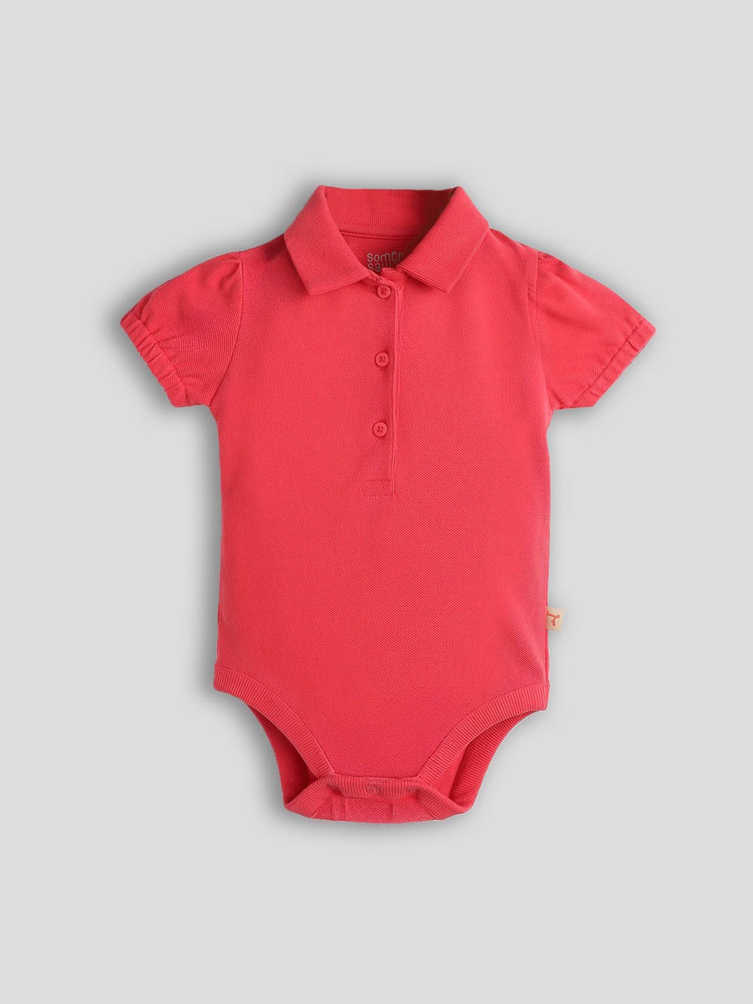 

Flowline Girls Pure Cotton Rompers, Pink
