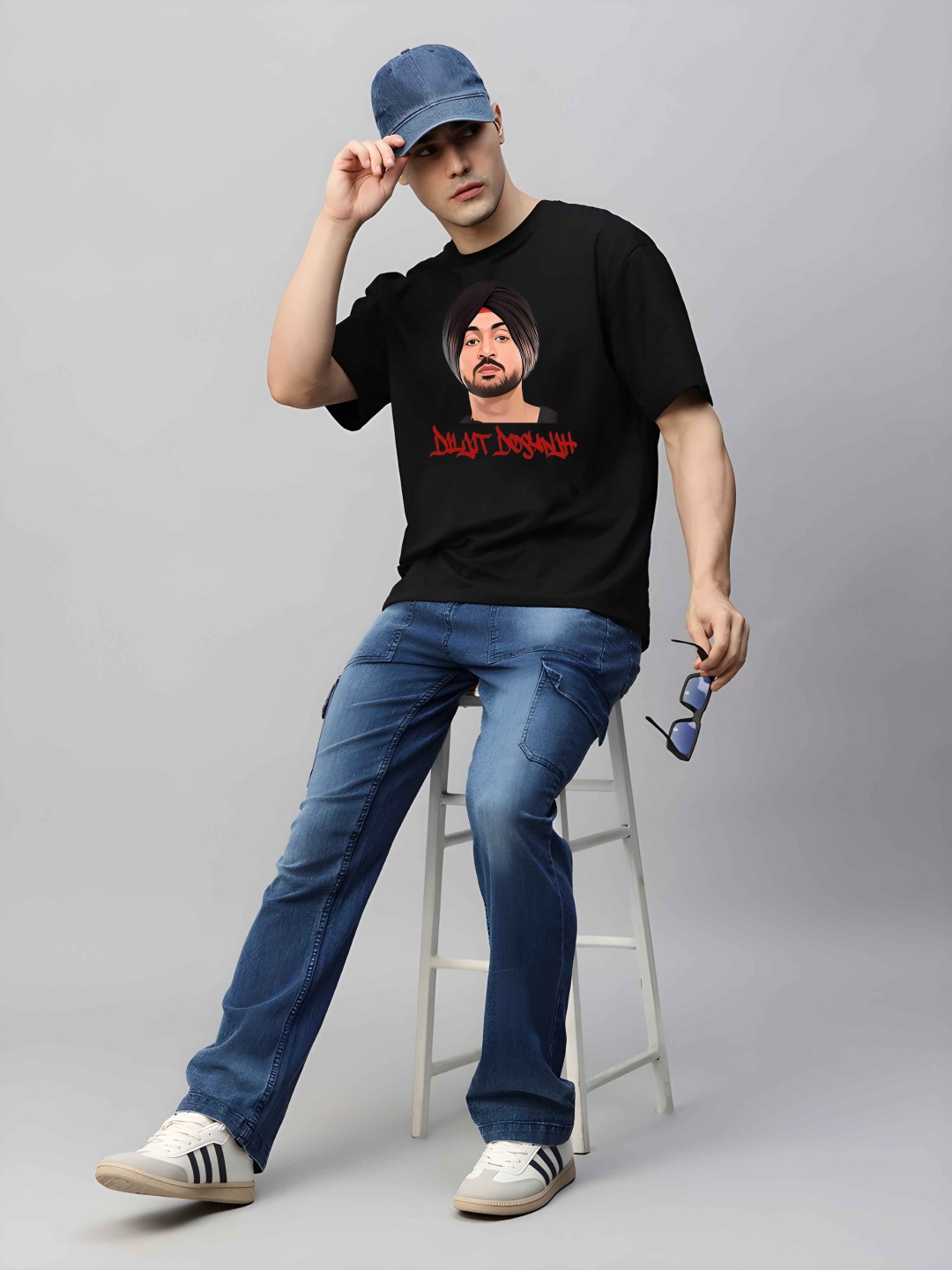

Krimmple Men T-shirt, Black