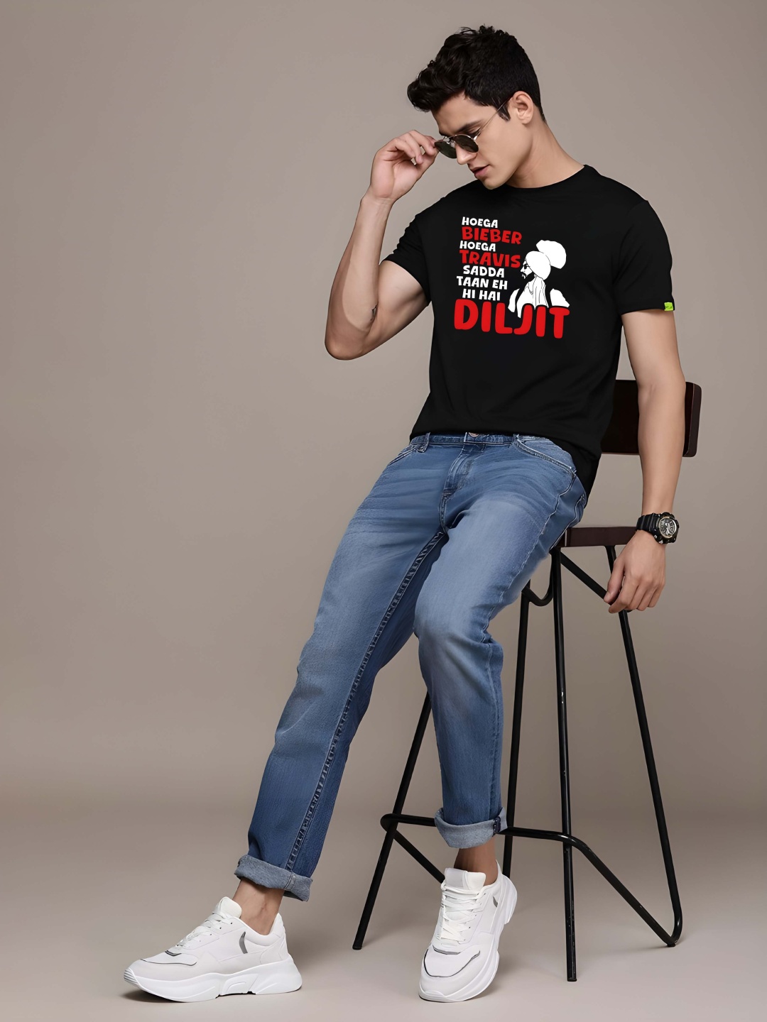 

BOWLIFESTYLE Men T-shirt, Black