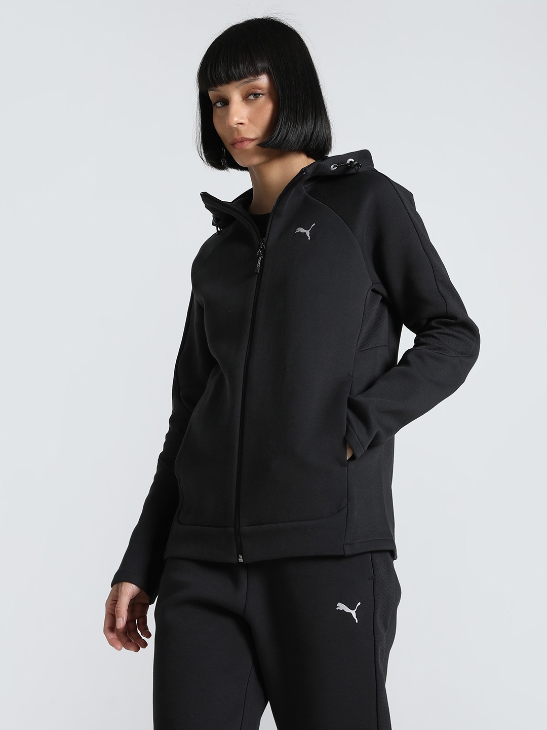 

Puma Evostripe Cotton Long Sleeves Hoodie, Black
