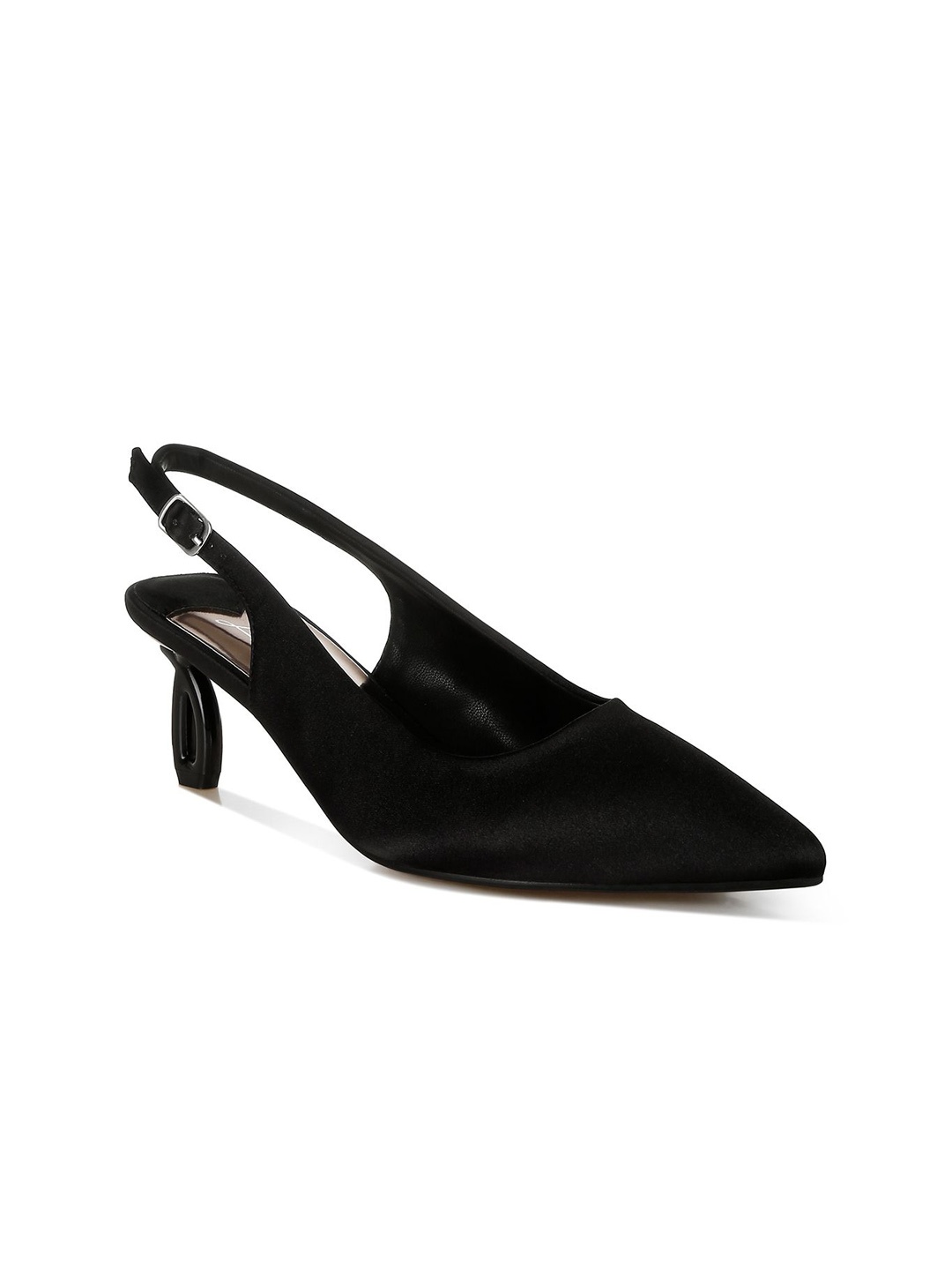 

London Rag Women Kitten Heel Pumps, Black