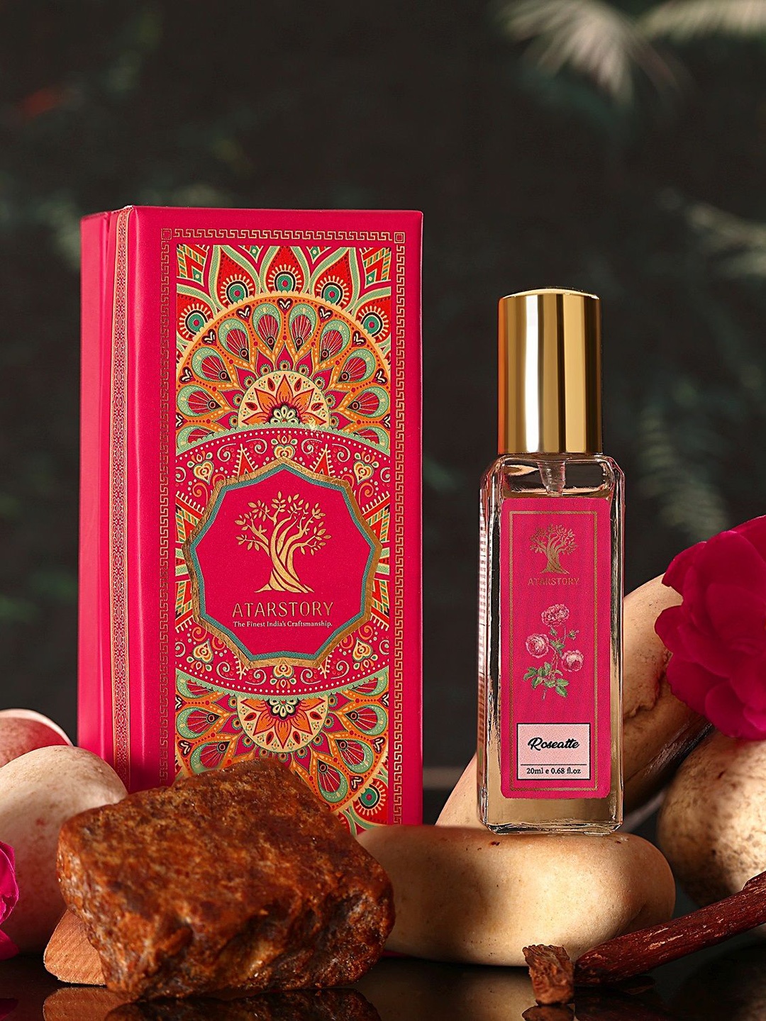 

ATARSTORY Roseatte Long Lasting Eau De Parfume- 20 ml, Transparent