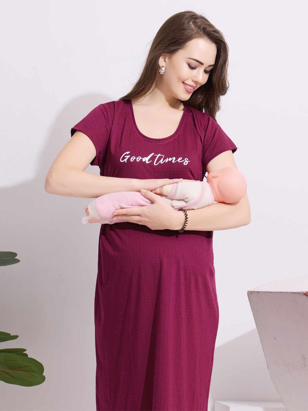 

Arela Nightdress, Purple