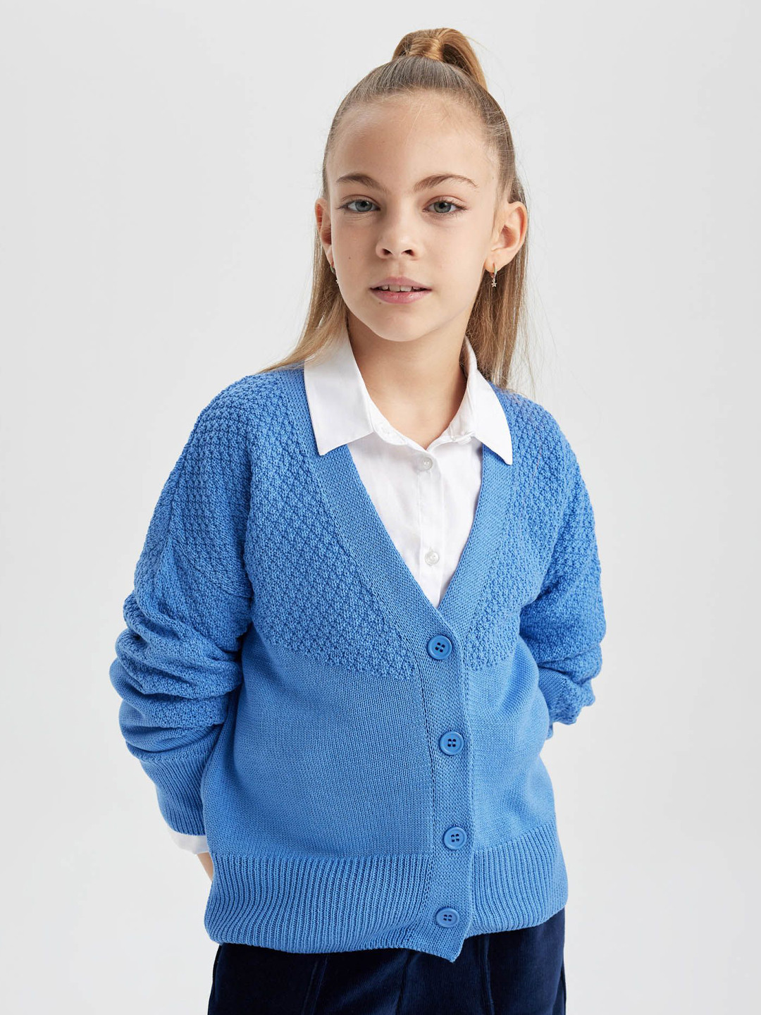 

DeFacto Girls Cardigan, Blue