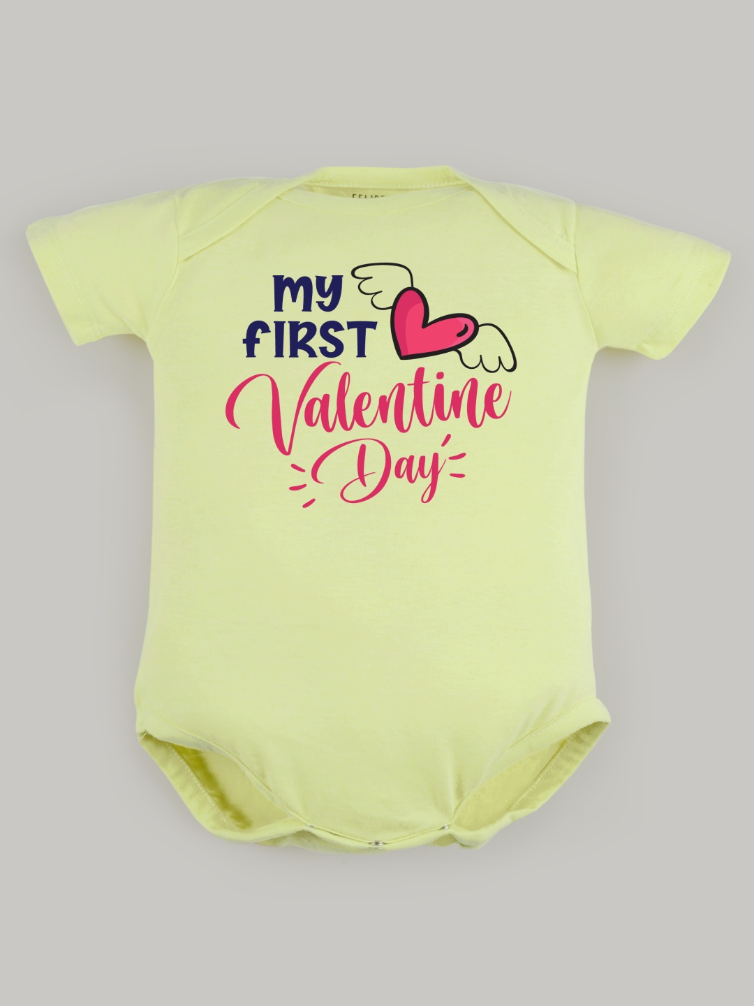 

FFLIRTYGO Infants Valentine Day Printed Cotton Bodysuit, Green