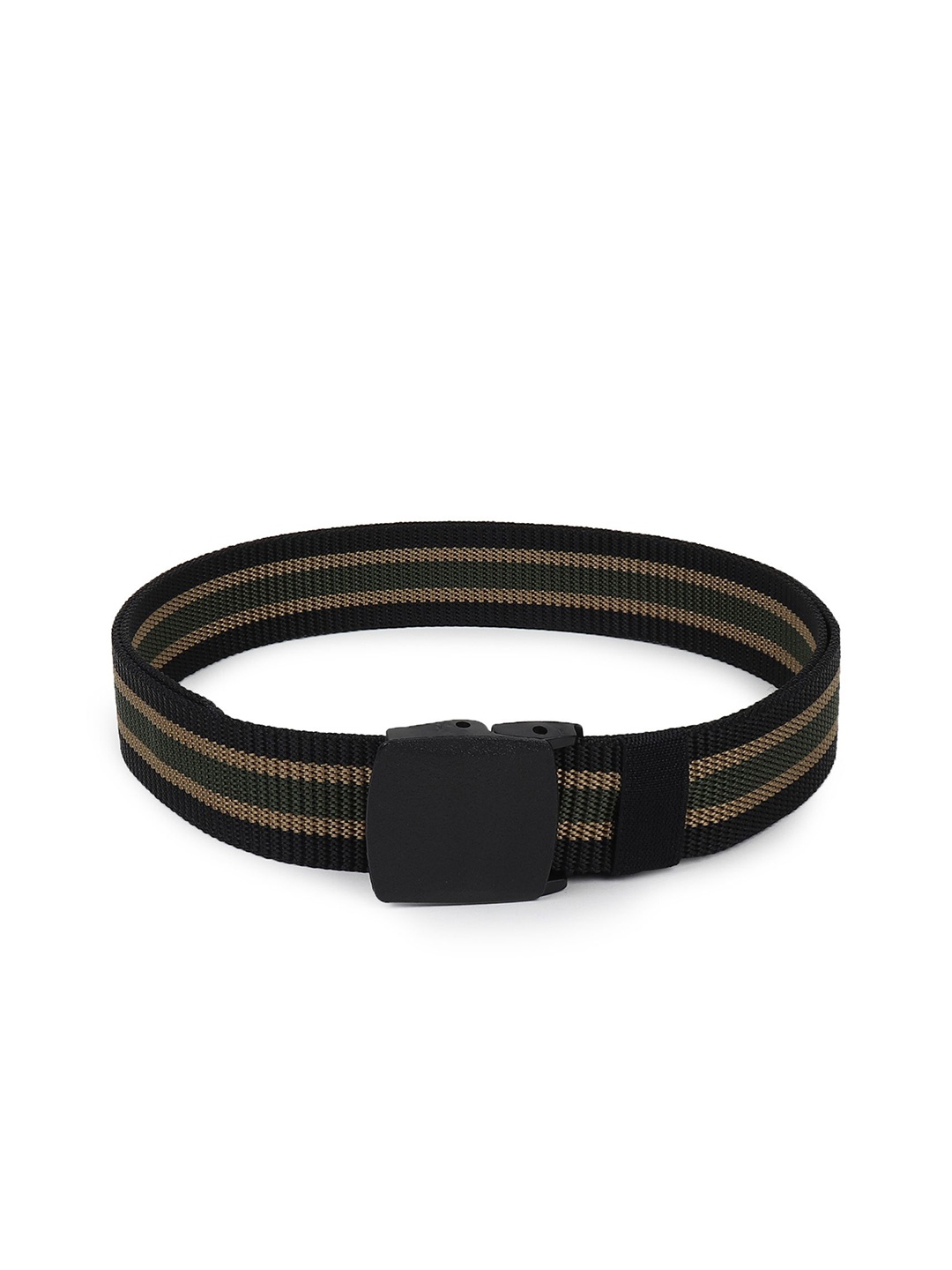 

Metronaut Men Textured Formal Belt, Green