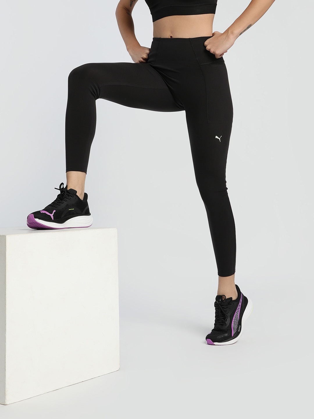 

Puma Shapeluxe Women High-Waist Training Sports Tights, Black