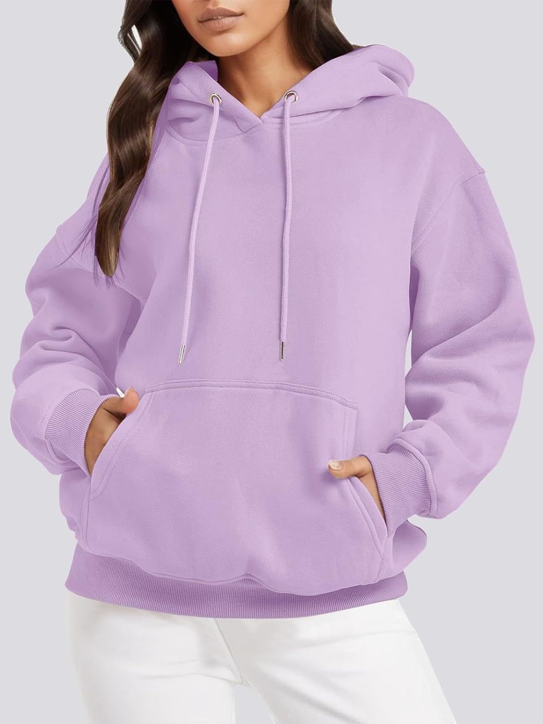 

NOTWILD Women Hooded Sweatshirt, Lavender