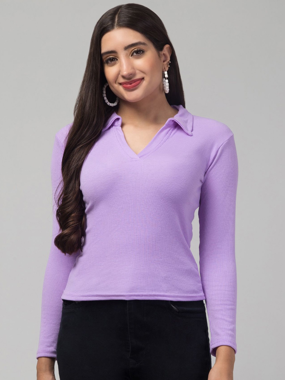 

STYLE PREZONE Top, Purple