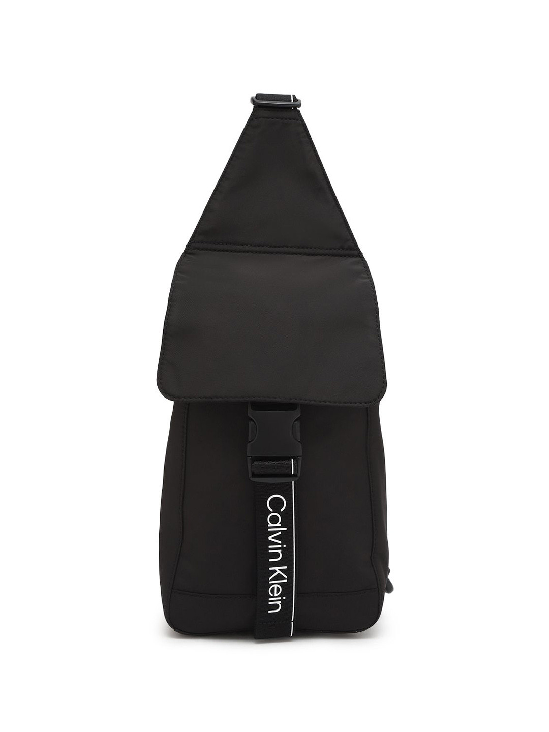 

Calvin Klein Men Typography Printed Shoulder Bag, Black