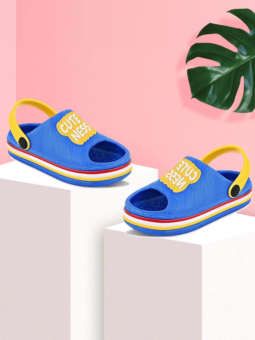 

Smartots Kids Self Design Clogs, Blue