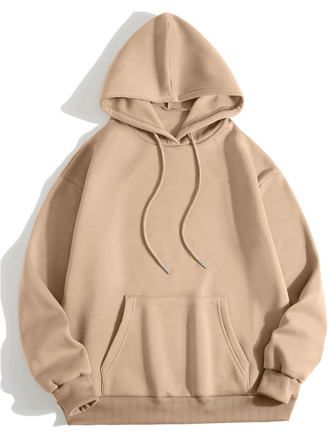 

NOTWILD Women Hooded Sweatshirt, Beige