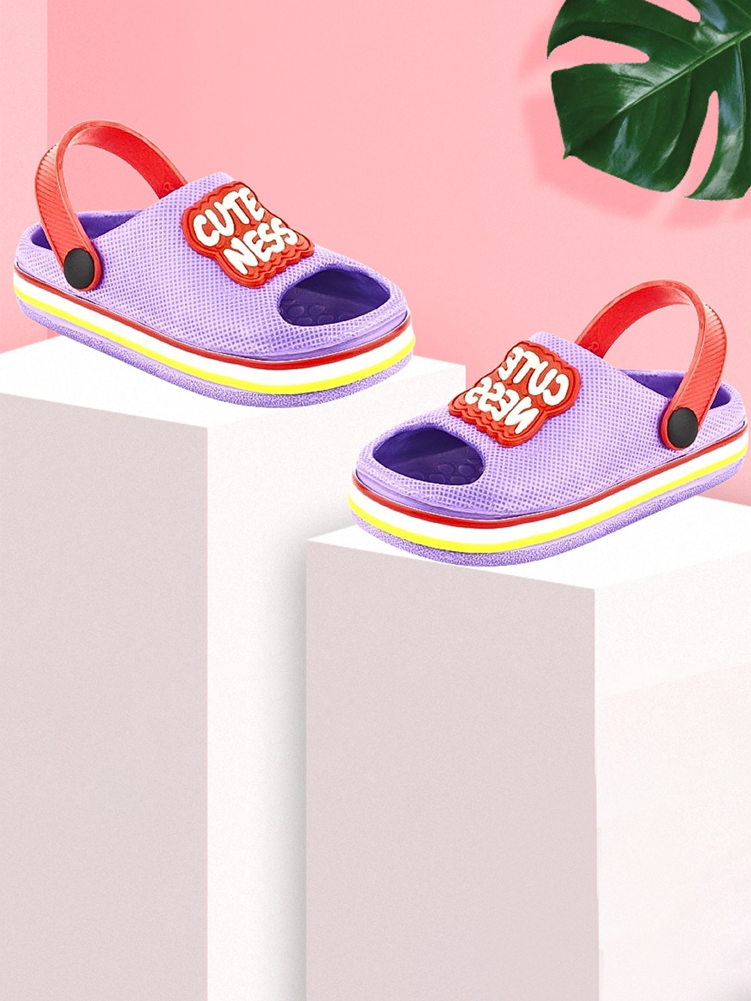 

Smartots Kids Self Design Clogs, Purple