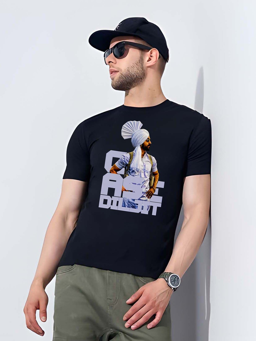 

Moda Rapido Men T-shirt, Black