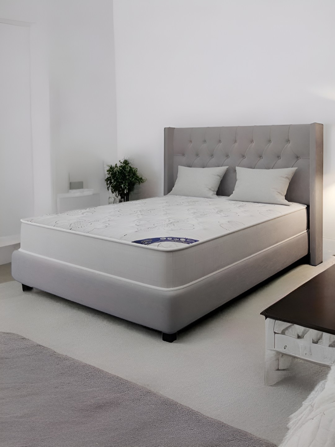 

Royaloak White Italian Comfort Luxe King Size Mattress Gel Memory Foam & Pocket Springs