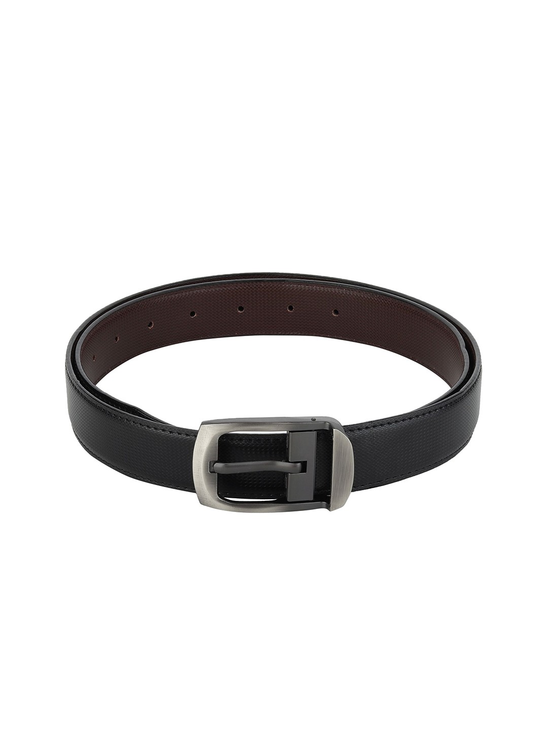 

Provogue Men Textured Belt, Black