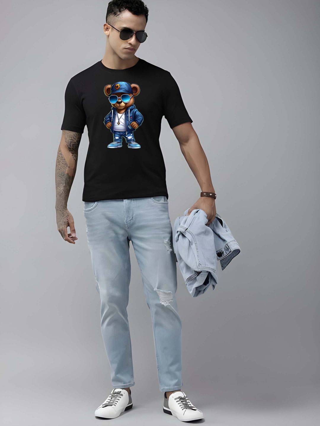 

BOWLIFESTYLE Men T-shirt, Black
