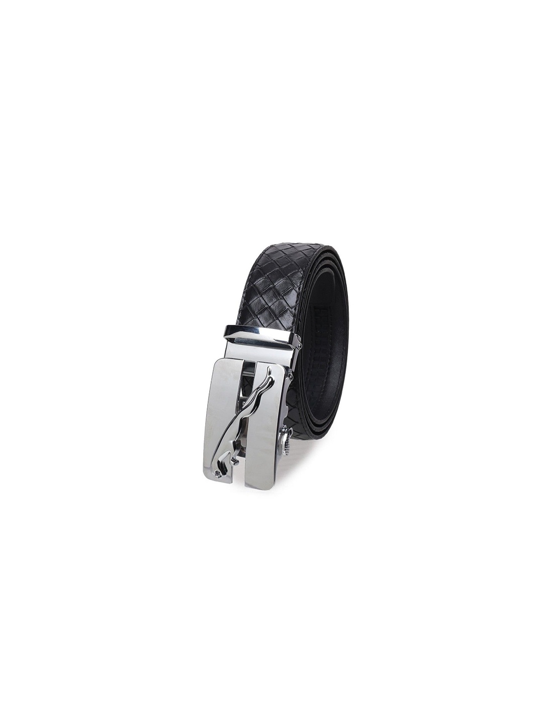 

Provogue Men Textured Belt, Black