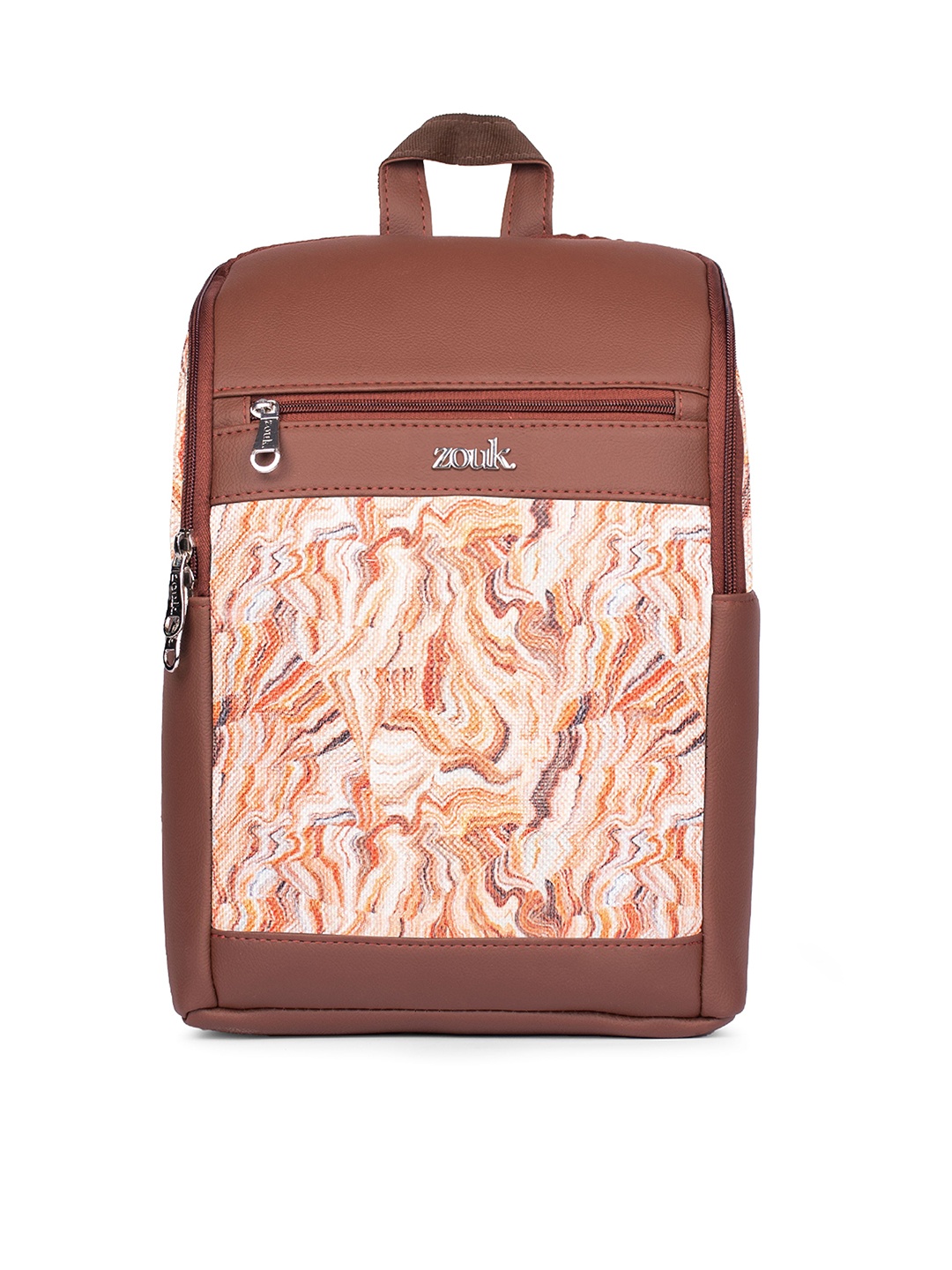 

ZOUK Unisex Backpack, Brown