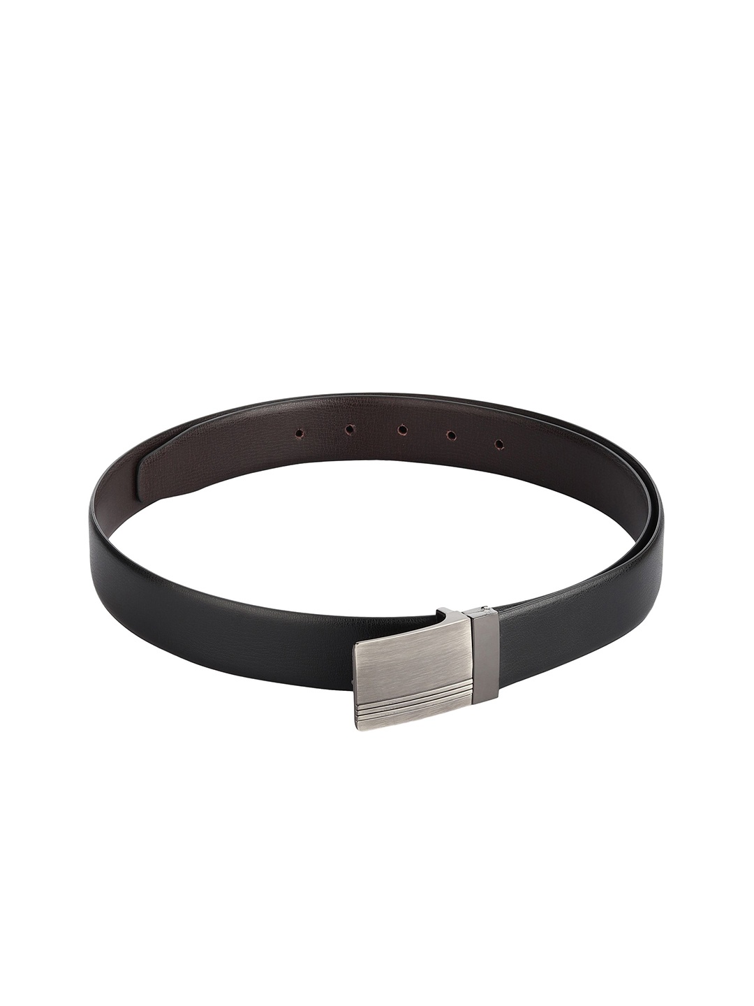 

Provogue Men Textured Reversible Formal Belt, Black