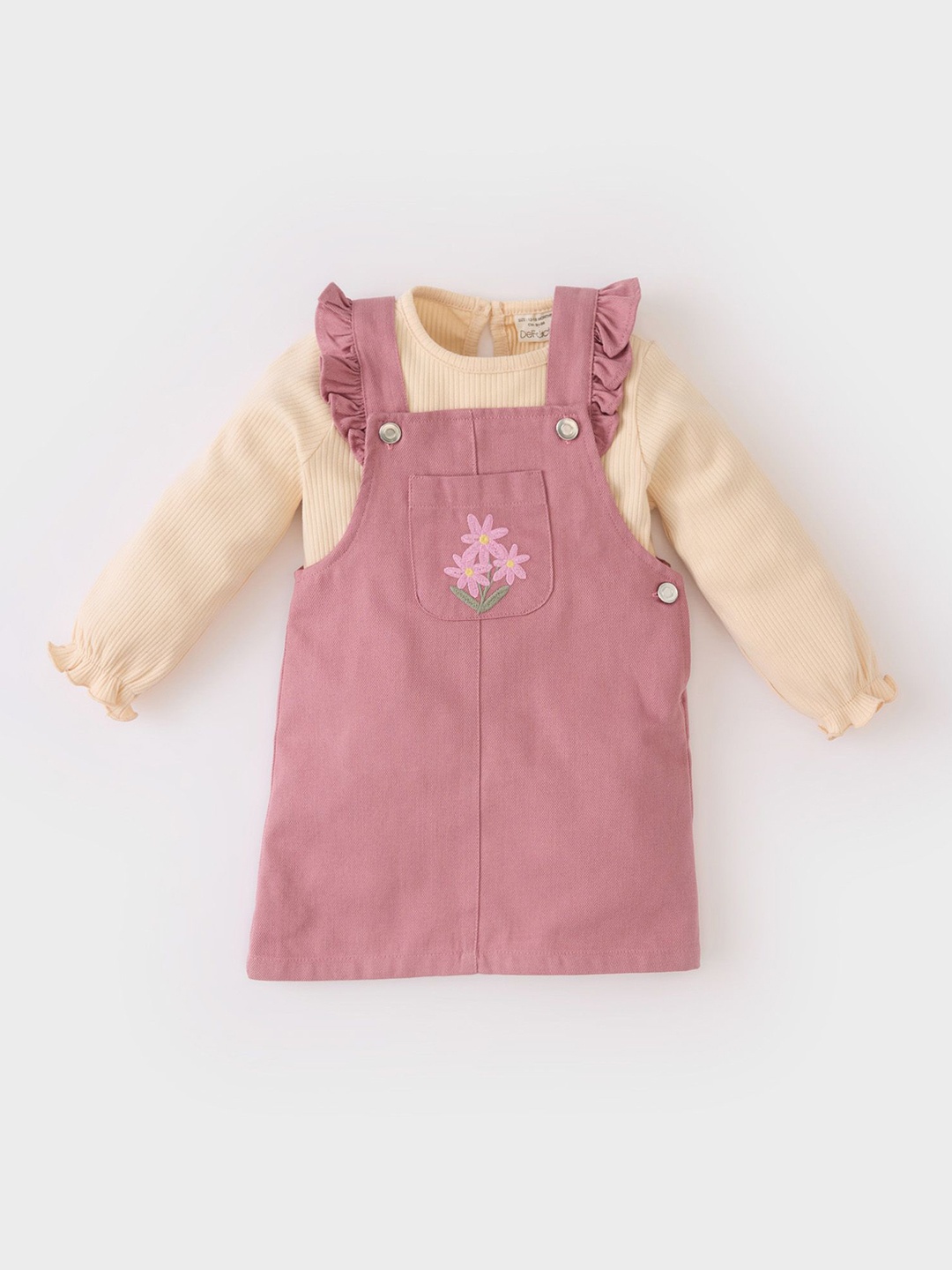 

DeFacto Girls Pinafore Dress, Na