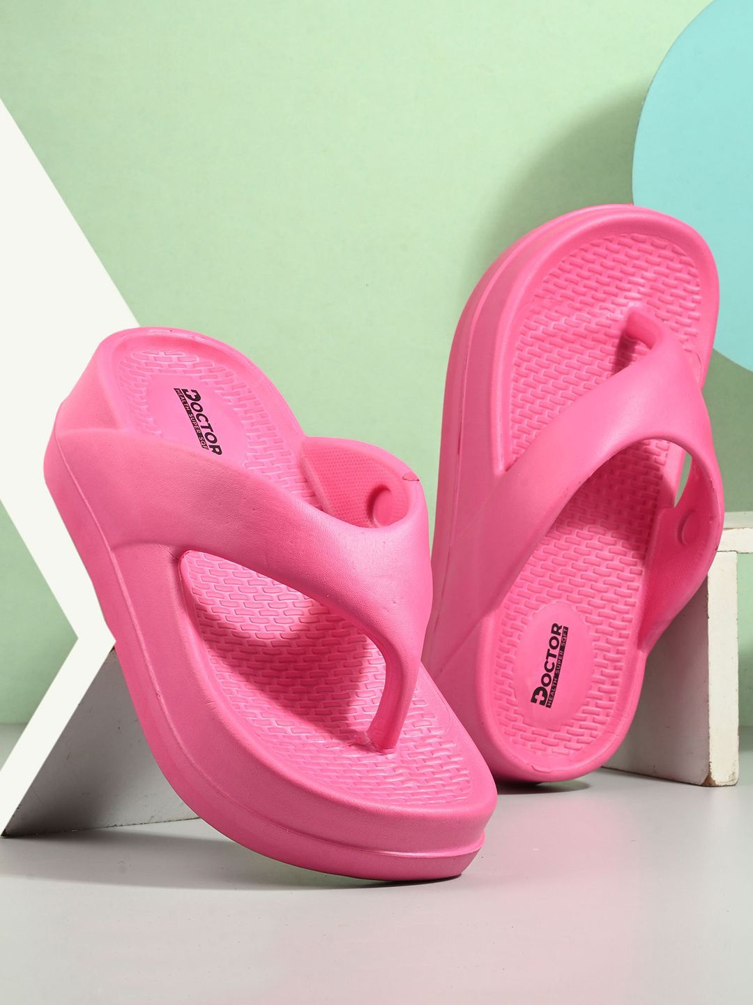 

DOCTOR HEALTH SUPER SOFT Women Slip-On, Pink
