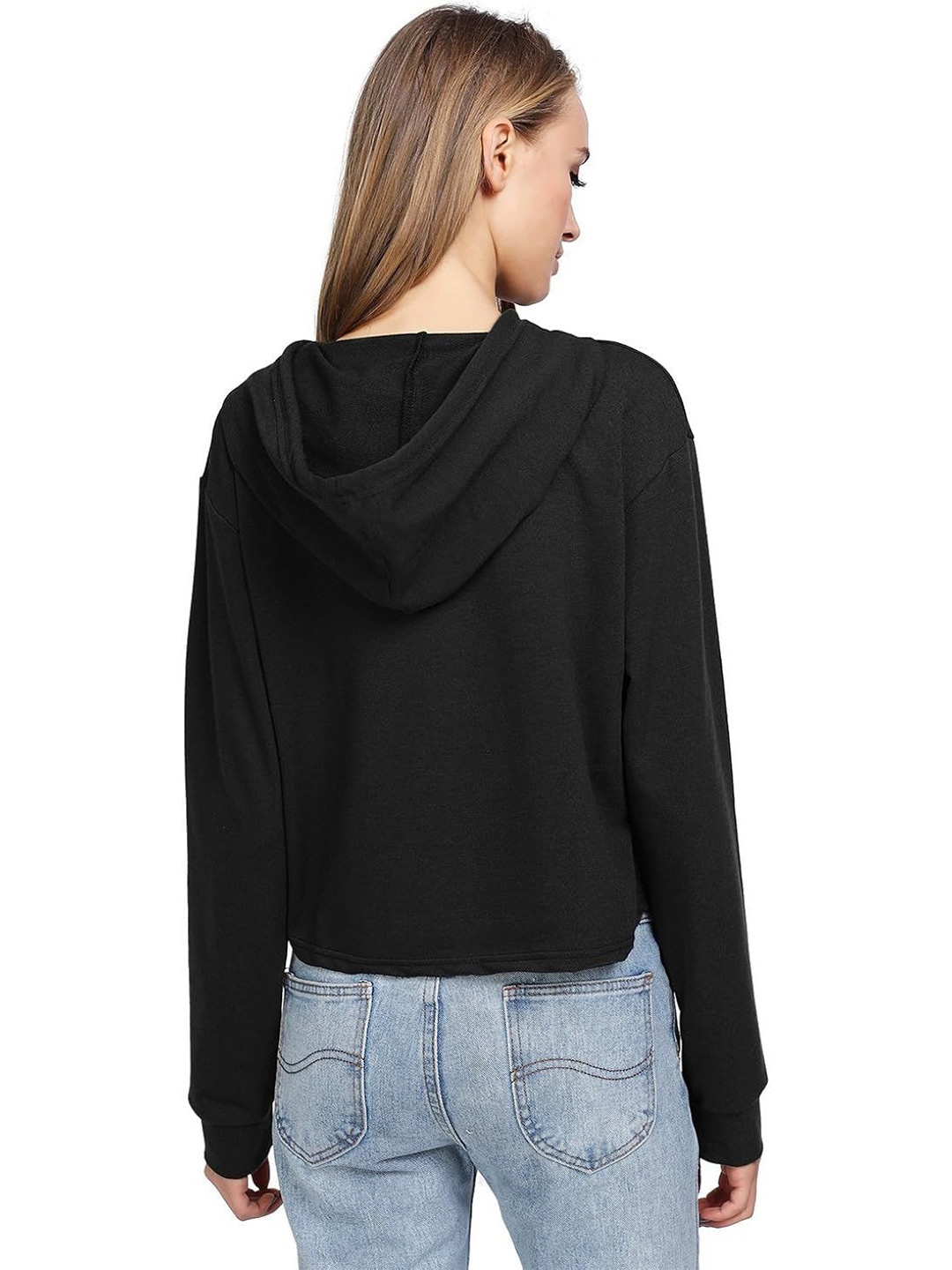 

NOTWILD Women Hooded Sweatshirt, Black