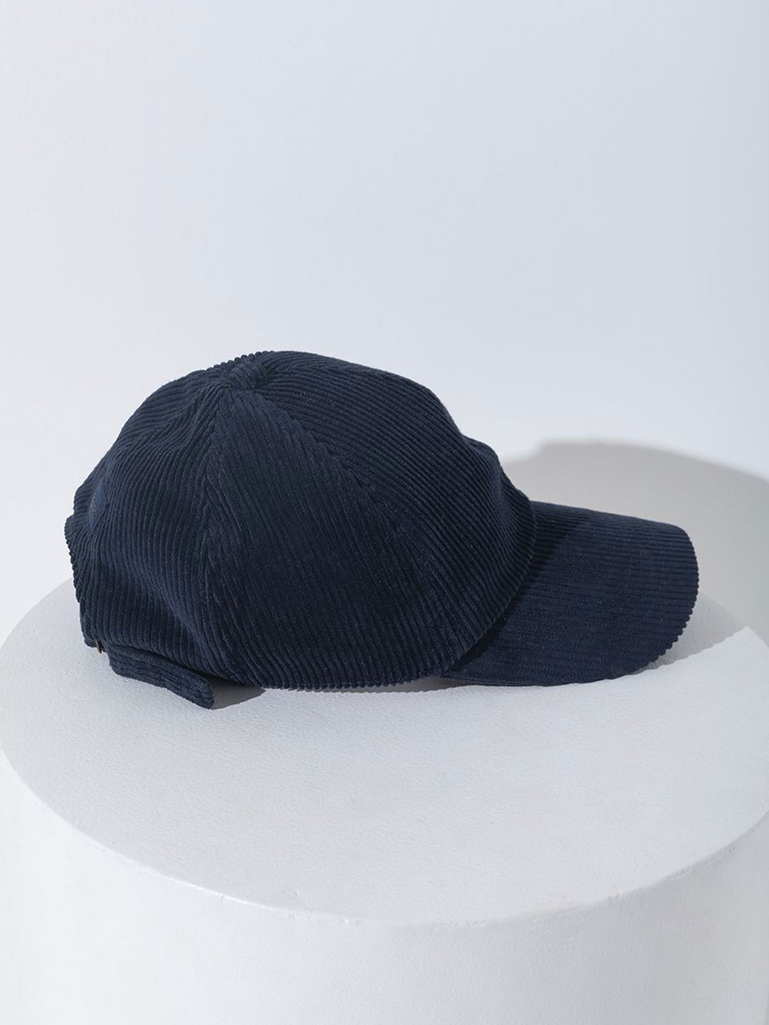 

URBARO Men Self Design Baseball Cap, Navy blue