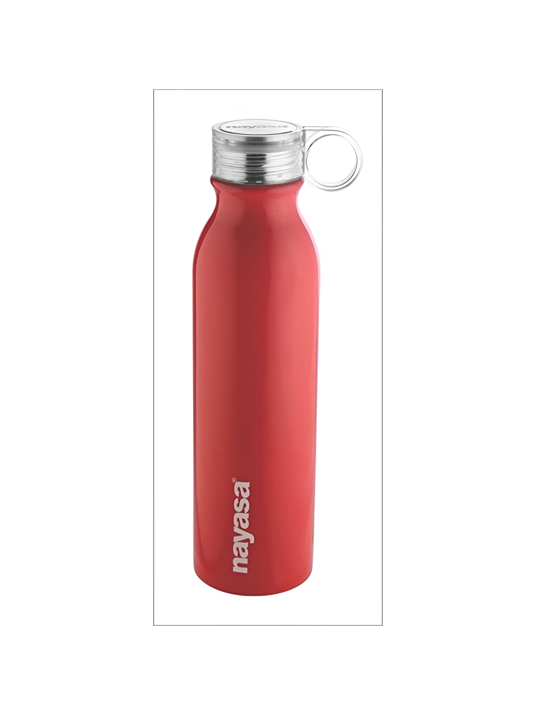 

Nayasa Innova Red Vacuum Flask Stainless Steel Leakproof Water Bottle - 600 ML