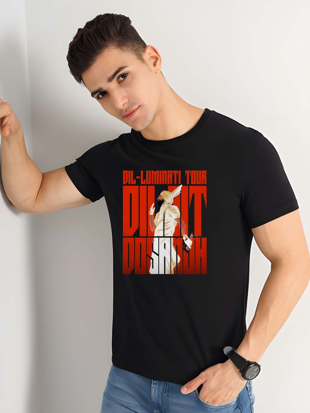 

BOWLIFESTYLE Men T-shirt, Black