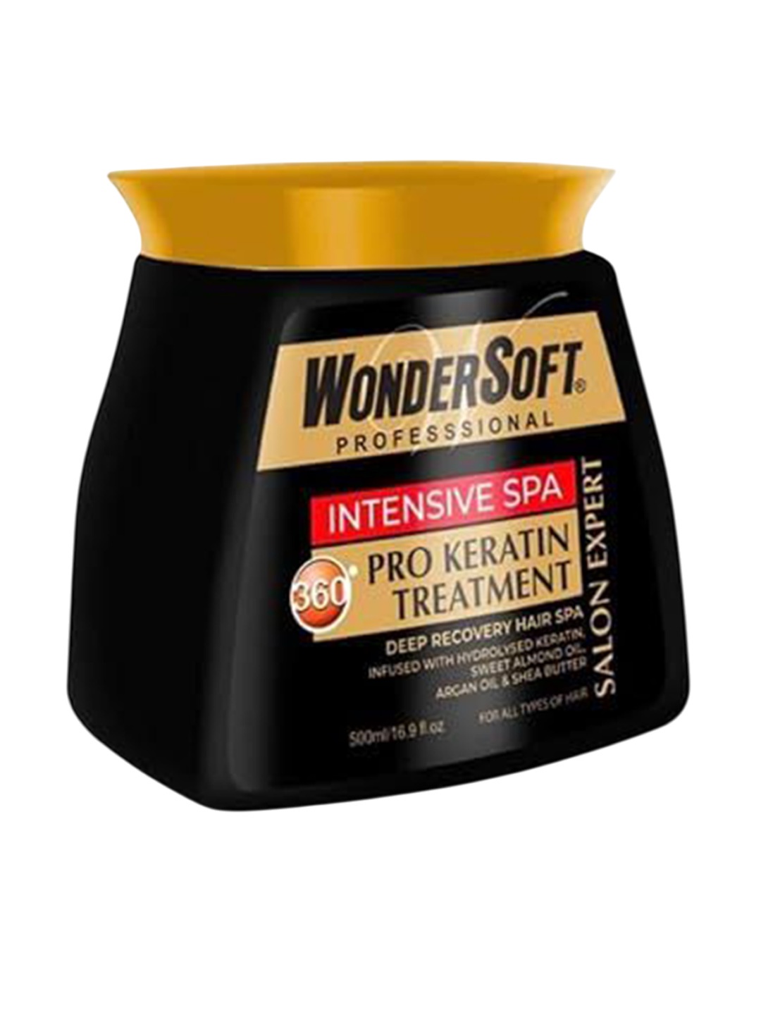 

WonderSoft Intensive Spa Pro Keratin Treatment 360 Deep Recovery Hair Spa- 500 ml, White