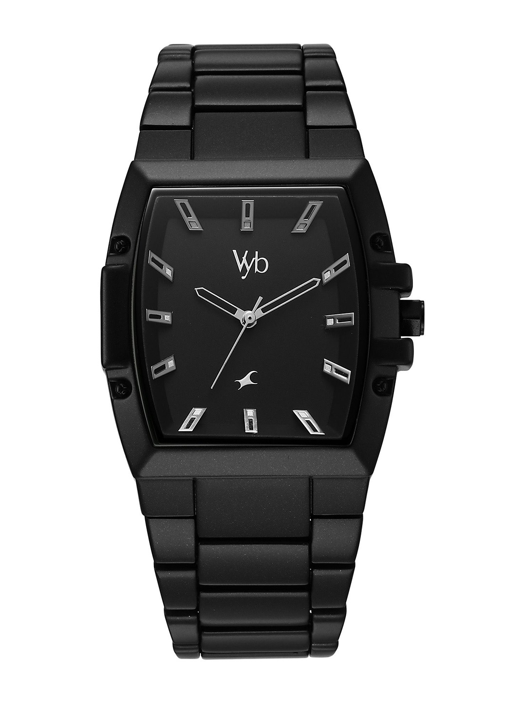 

Fastrack Men Dial & Bracelet Style Straps Analogue Watch FV30023NM01, Black