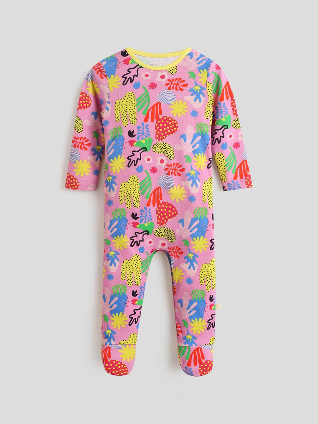 

Somersault Girls Printed Sleepsuit, Pink