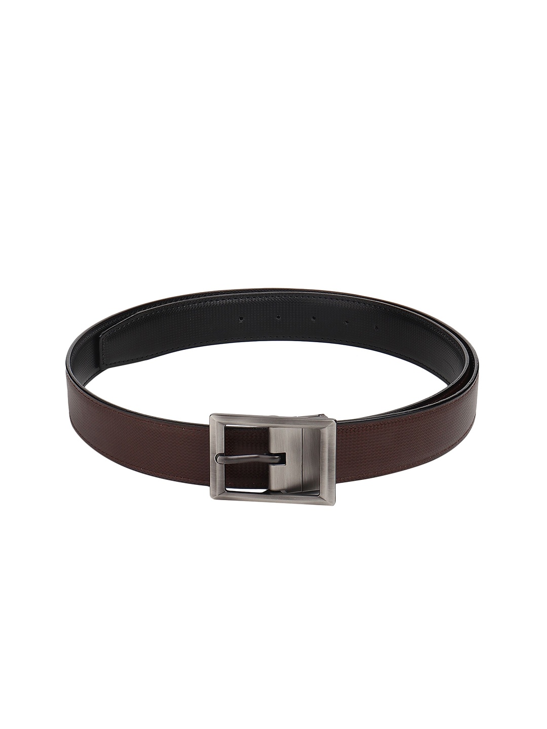 

Provogue Men Textured Reversible Formal Belt, Brown
