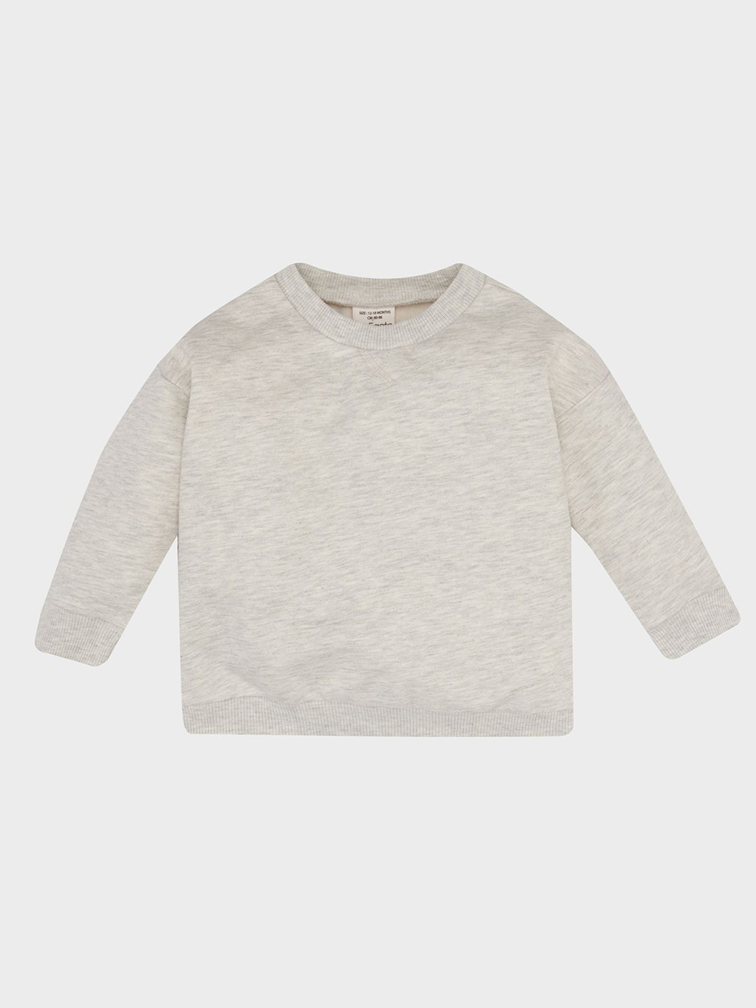

DeFacto Boys Round Neck Long Sleeves Pullover, Grey