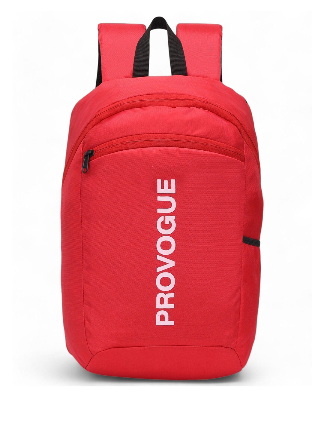 

Provogue Unisex Backpack with Compression Straps, Red