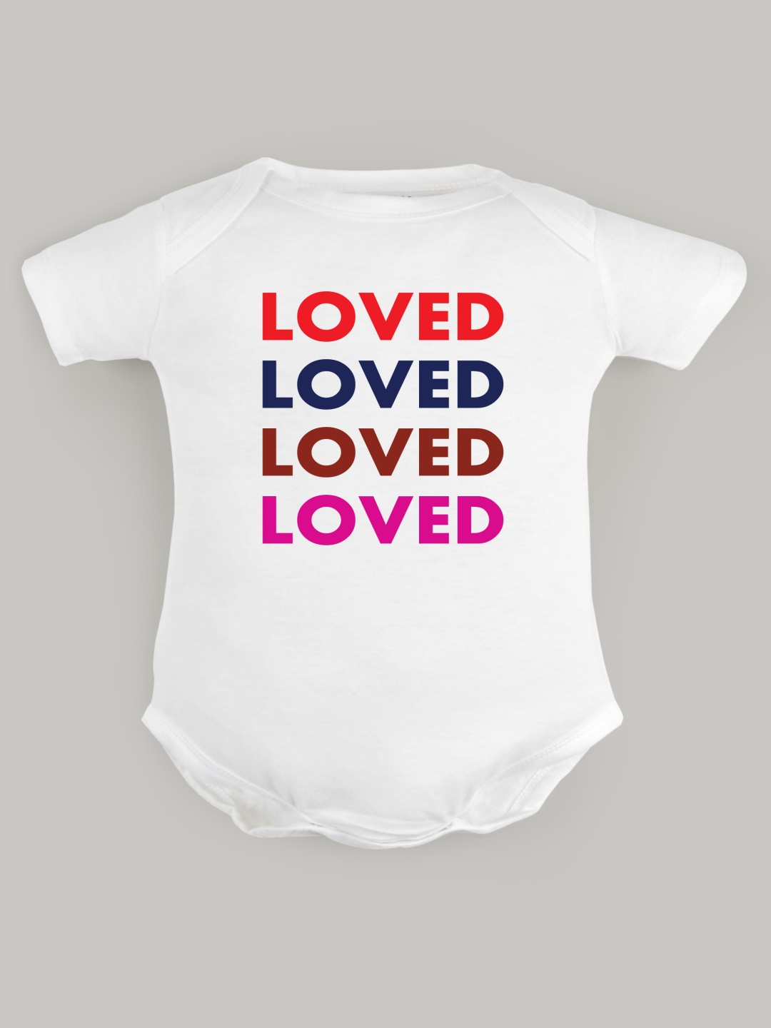

FFLIRTYGO Infants Valentine Day Printed Cotton Bodysuit, White