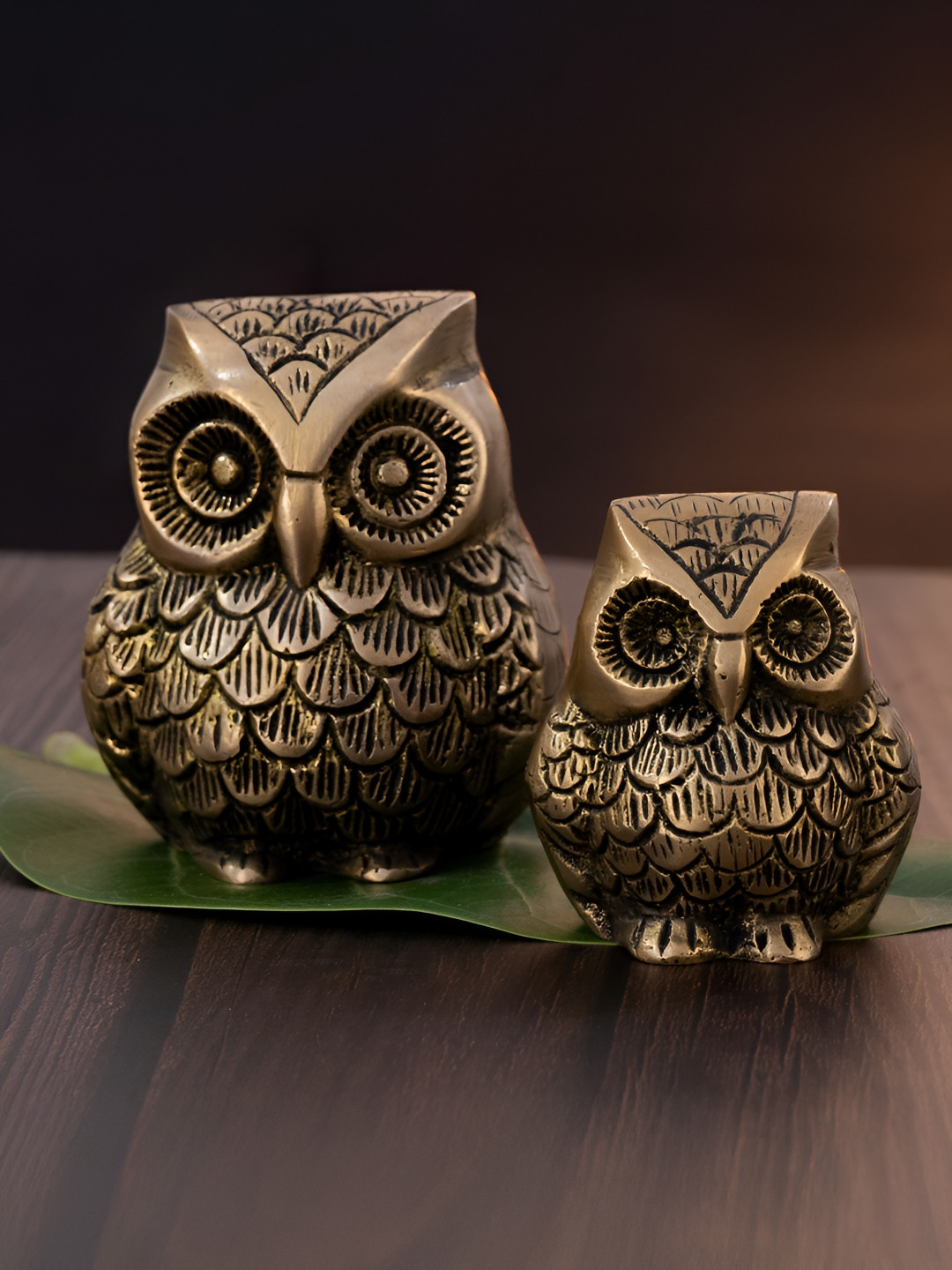 

The Advitya Gold-Toned & Black Birds and Animals Figurine Showpiece